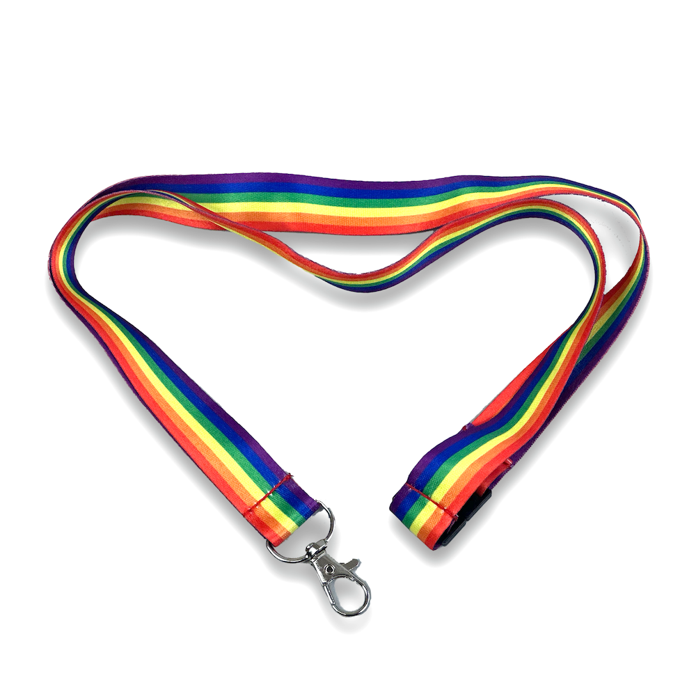 rainbow-lanyards